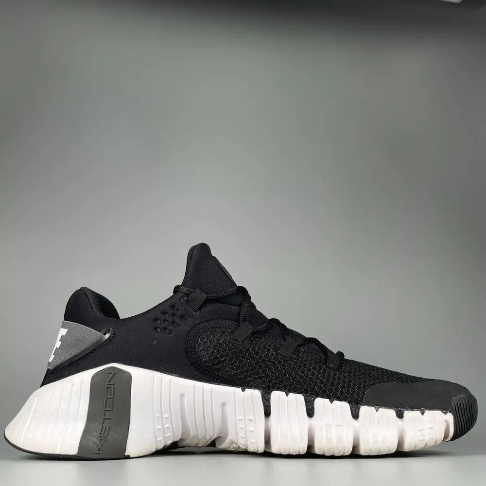 Nike Free Metcon 4 Men's Size 12 Black Gym Workout Shoe Trainers Lifting Sneaker